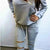 Women's Sportswear 2pc Tracksuit -Mid-Zipper Sweater Top w/Matching Sweatpants
