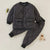 2Pcs Boys Girls Winter Parkas Coat & Pants Set- Toddler Kids Outerwear Warm Jackets