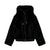 Artificial Chic Long Sleeve Fur Hooded Jacket Coat - Autumn Fall Winter Fur Hoodies Outerwear