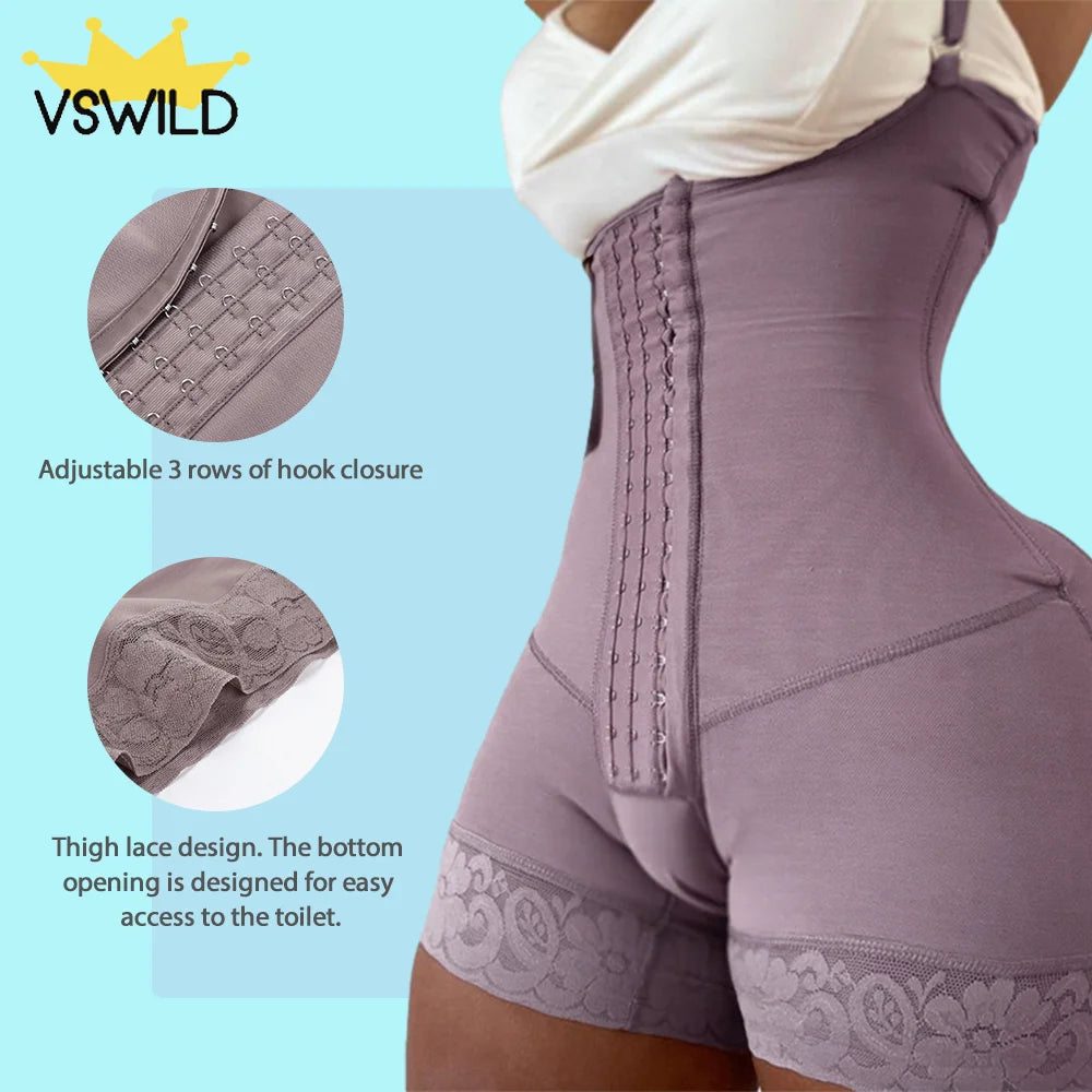 Ladies Skims Bodysuit Slimming Corset- Waist Trainer Body Shaper Undergarment