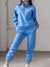 Women's Jogging Two Piece Set-  Zipper Coat + Casual Pants Tracksuit Sport Wear Set