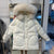 NEW 90% Authentic Loose Duck Down Real Fox Fur Collar  Hooded Women's Jacket Coat  - Warm Luxury Outerwear