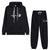 2023 Hoodies and Sweatpants Training Jogging Sportswear Pullover 2pc Tracksuit Set
