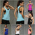 Women's Loose sport gym fitness tank top exercise activewear