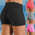 High waist shorts fitness gym leggings yoga exercises workout
