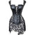 Latex Gothic bodysuit corset shapewear body shaper girdle buttlift undergarments waist trainer