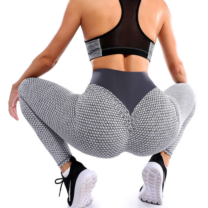 High waist push up buttlift shorts leggings fitness exercise activewear sports yoga running workout