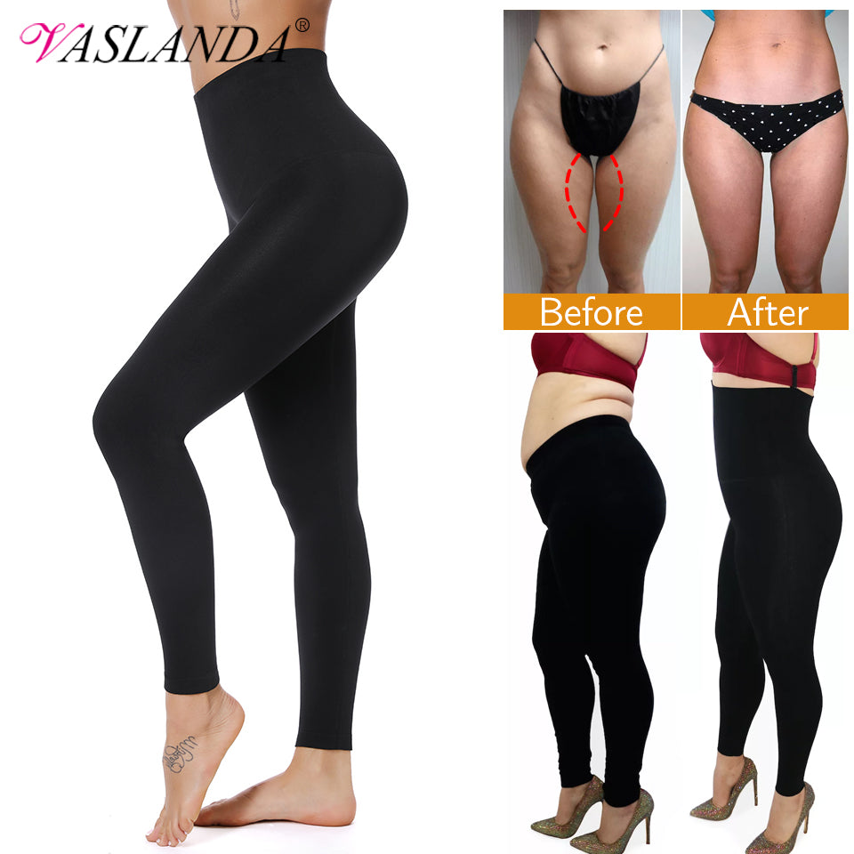 Tummy Control Seamless Leggings Jeggings- Women's Pants Body Shaper
