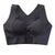 Wireless shockproof sports fitness exercise workout running sports bra top