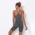 Women's fitness activewear sports bra crop top high waist shorts sportswear gym exercise workout yoga