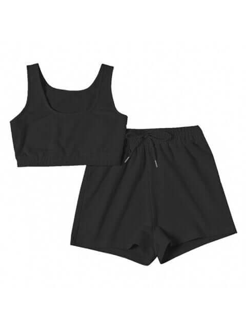 Women's Activewear sports tank top shorts set