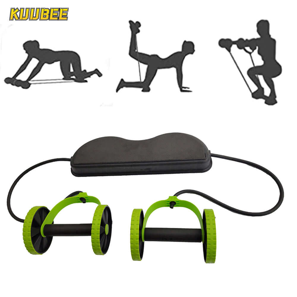 Multifunction gym fit ab roller exercise equipment fitness trainer home gym