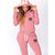 Women's two piece gym hoodie sweatpants set exercise fitness